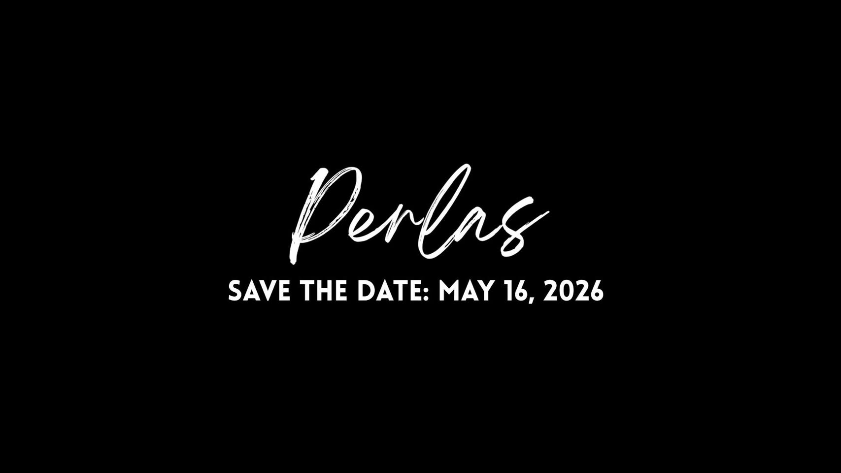 Perlas Batch Pagsinta — Save the Date